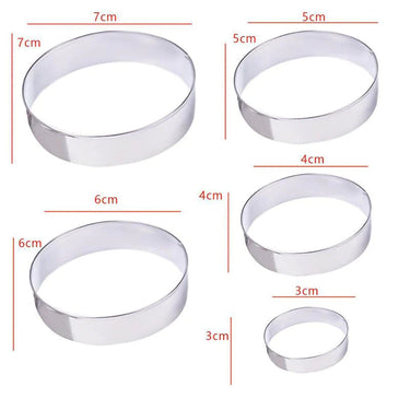 5PCS Mini Mousse Rings